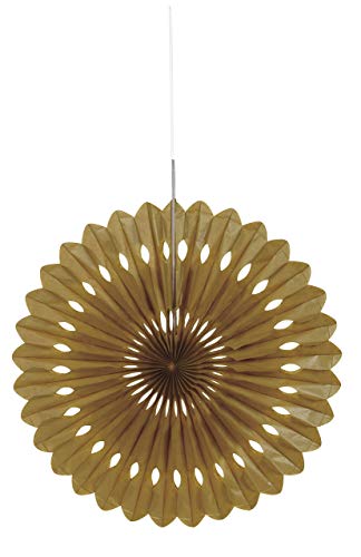 Unique Industries Party Decoration, 16", Gold