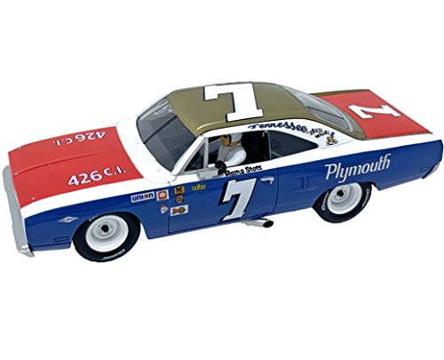 Carrera 30945 Plymouth Road Runner No. 7 1:32 Scale Digital Slot Car Racing Vehicle for Carrera Digital Slot Car Race Tracks