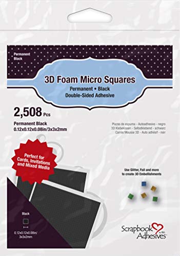 Scrapbook Adhesives by 3L 3D Foam Squares Micro
