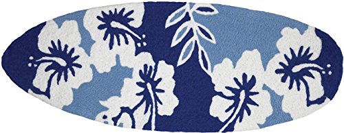 Home Comfort Surfboard - Navy Hibiscus