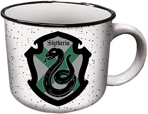 Spoontiques - Harry Potter Tumbler - Slytherin Foil Cup with Straw - 20 oz  - Acrylic - Green 