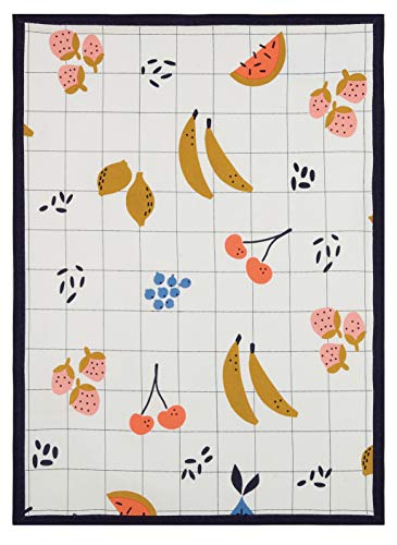 Peking Handicraft 04EO100C Fruitful Design Kitchen Towel, 25-inch Length, Cotton