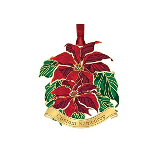 Beacon Design 61292 Poinsettia Hanging Ornament