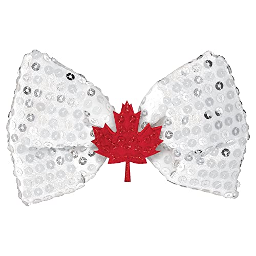 Amscan Canadian Pride Bow Tie | 5" x 3" | 1 Pc
