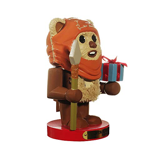 Kurt Adler Kurt S. Adler 7.5-Inch Star Wars Ewok Nutcracker, Multi