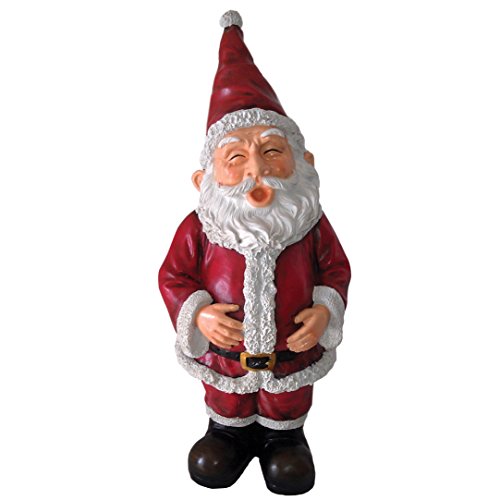 BFG supply Michael Carr Designs Garrold Santa HO, HO, HO Outdoor Christmas Holiday Figurine for Gardens, patios and lawns (80076)