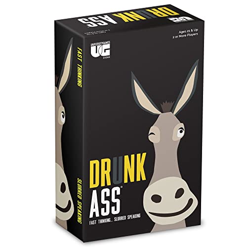 Drunk Ass Team Trivia Game from University Games, Answer Questions Solve Challenges and Win, for Ages 21 and Up and 4 or More Players