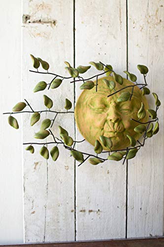 Kalalou Wind Blown Sun Face Wall Hanging, One Size, Multicolor