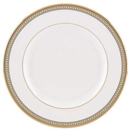 Lenox Jeweled Jardin Salad Plate, 0.70 LB, White