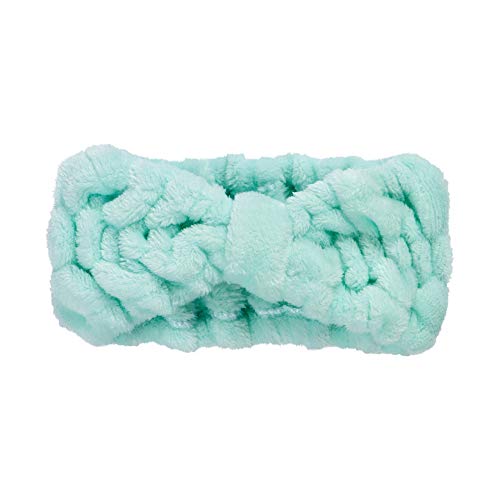 Cala Plush mint bow headband