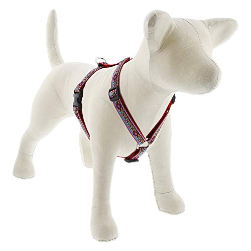Lupine Pet Adjustable Dog Harness 3/4" Wide El Paso Design with 14-24" Girth