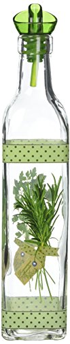 Grant Howard 743623 Oil & Vinegar Glass Cruet, 16 oz, Multicolor