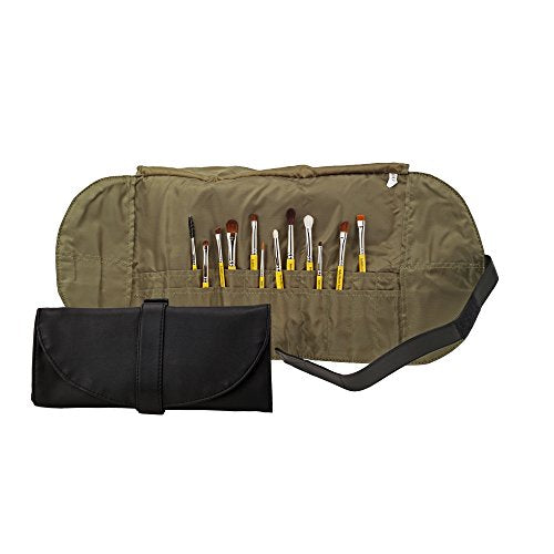 Bdellium Tools Professional Makeup Brush Studio Series - Roll-Up Pouch (Brushes Not Included)