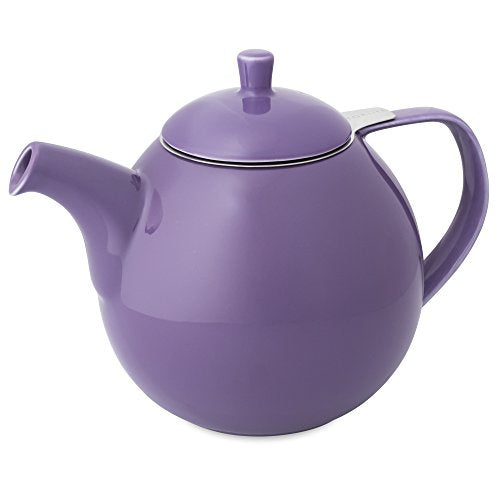 FORLIFE Curve Teapot with Infuser, 45-Ounce, Purple