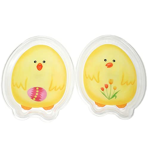 Chef Craft Select Easter Chick Dinner Plate, 10.5 inch, Design May Vary