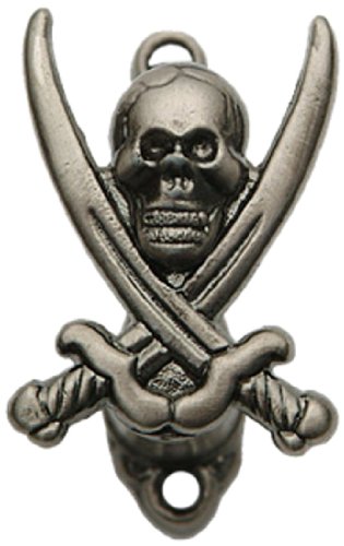 Szco Supplies 2" Adjustable Cast Metal Pirate Style Sword Hanger