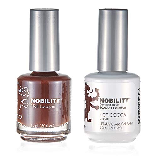 Lechat Nobility ‚Äì Gel Polish & Nail Lacquer Set - Collection 3 (Hot Cocoa NBCS171)