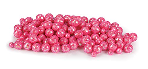 Napco 88716 Decorative Styrofoam Pearl Gems, Pink