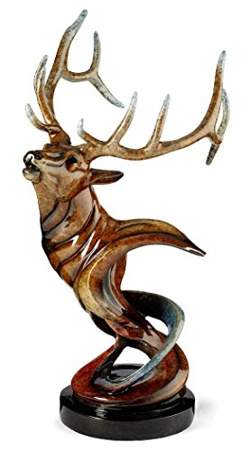 Wild Wings(WI) Voice - Elk Imago Sculpture by Stephen Herrero