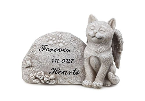 Napco Small Cat Memorial Stone