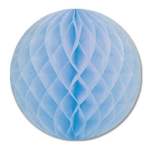 Beistle Pkgd Tissue Ball (lt blue) Party Accessory  (1 count) (1/Pkg)