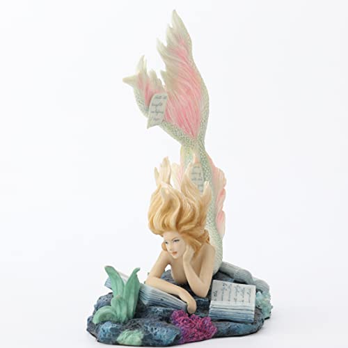 Unicorn Studio Veronese Design Lost Books Mermaid Sculpture