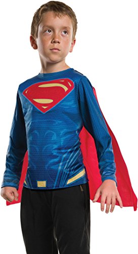 Rubie's Costume Boys Justice League Superman Top Costume, Large, Multicolor