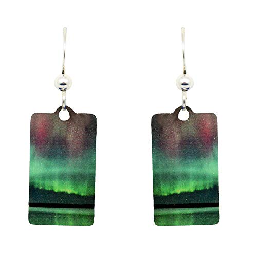 Border Patrol Aurora Earrings with Hypoallegenic Sterling Silver Ear Wires made in the U.S.A. by d&