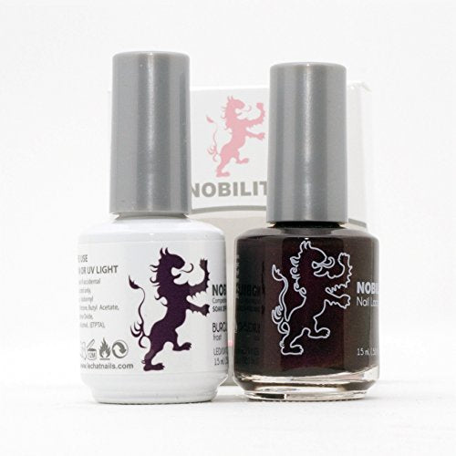 Lechat Nobility ‚Äì Gel Polish & Nail Lacquer Set - Collection 2-5oz (Burgundy NBCS046)