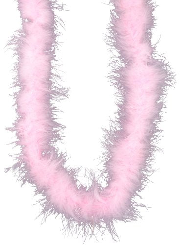 Midwest Design Touch of Nature 37901 Fluffy Boa, Light Pink