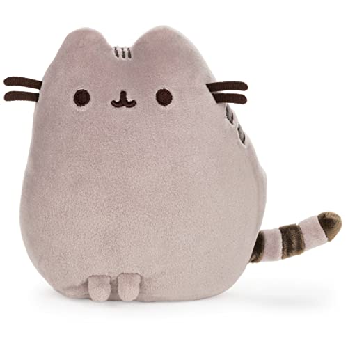 GUND Pusheen Pet Pose Plush Stuffed Animal Cat, Gray, 6"