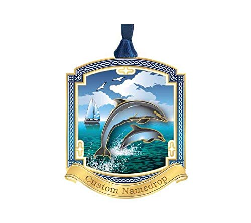 Beacon Design 61229 Jumping Dolphins Hanging Ornament