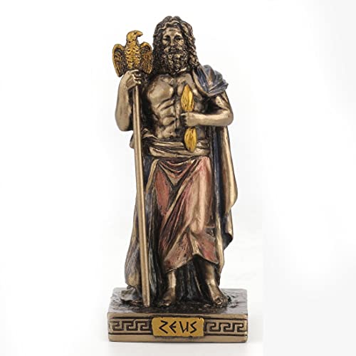 Unicorn Studio Veronese Design Zeus The God of The Sky Miniature Figurine