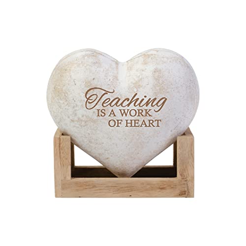 Carson Home 3D Heart Figurine, 5-inch Height (Teaching)