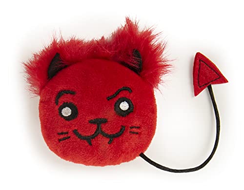 Worldwise Petlinks, Lil Devil, Cat Toy, Soft Durable Plush, Catnip Filled, Pure, Potent, Halloween Themed, With Faux Fur