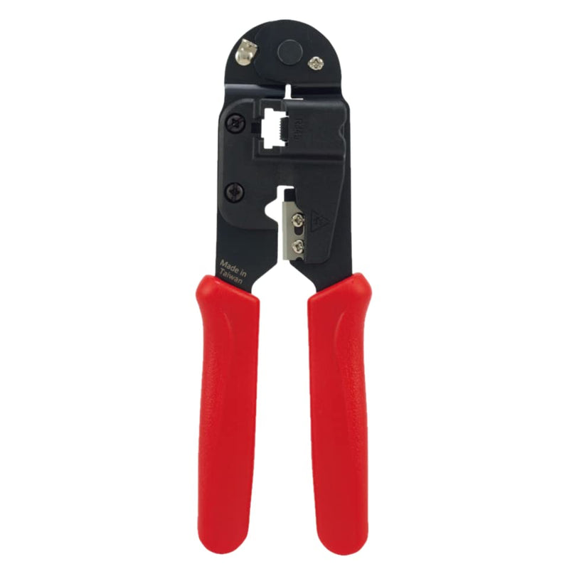 Comfy Hour Jolly Handy Tools Collection 8P Compact, Blade Guard,Textured Modular Plug Crimper