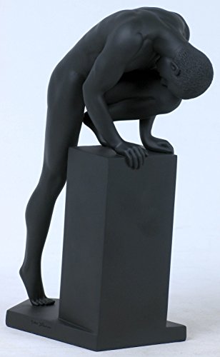 Unicorn Studio US 8.25 Inch Figure Black Male Nude Stretching Before Run Display Decor