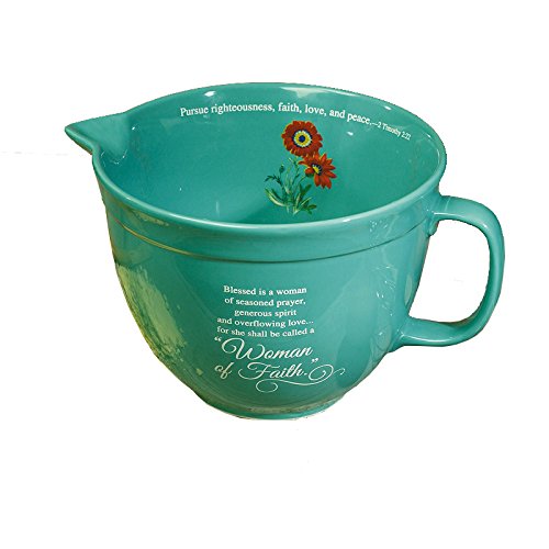 Cathedral Art Abbey Gift Woman of Faith Mixing Bowl