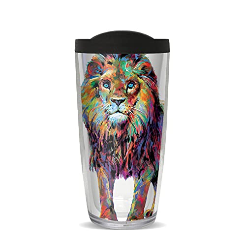 FREEHEART 22oz Tumbler - LION- PD Moreno Pop Colors with Black Lid