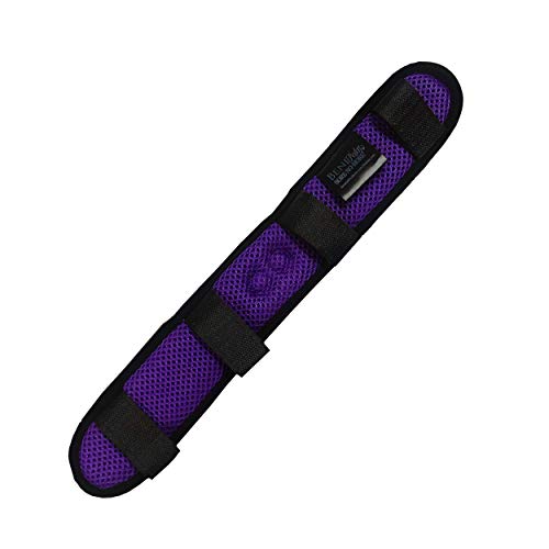 BENEFAB Smart Therapeutic Poll Pad | Far-Infrared & Magnetic Therapy | Comfort & Care for The Poll | Helps Jaw Tension | Provides Relief | Purple