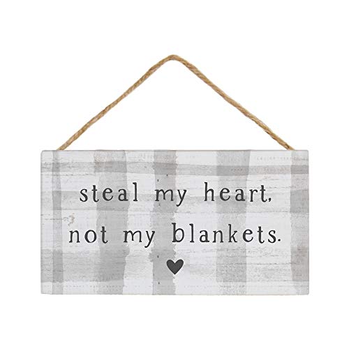 Sincere Surroundings Petite Hanging Accents 3.5"x6.5" Wood Sign PHA1041 - Steal My Heart