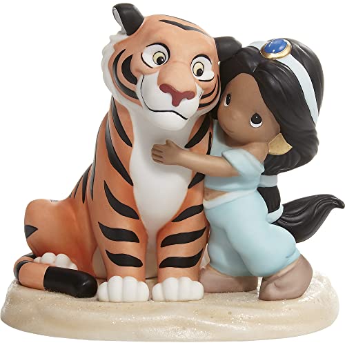 Precious Moments Disney Jasmine and Raja Figurine