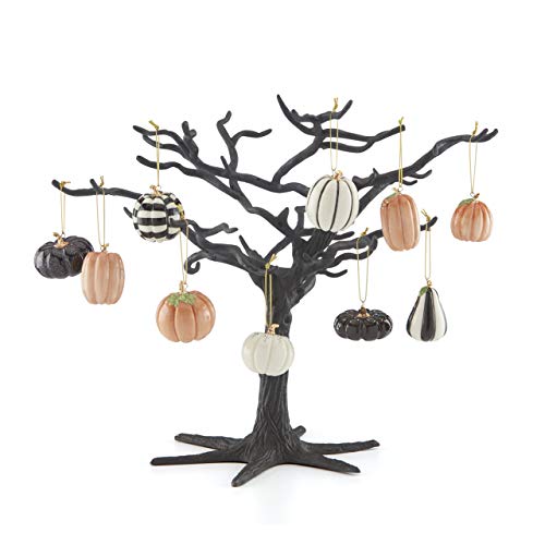 Lenox Mini Pumpkin 10-Piece Ornament & Tree Set, 7.20 LB, Multi, 11