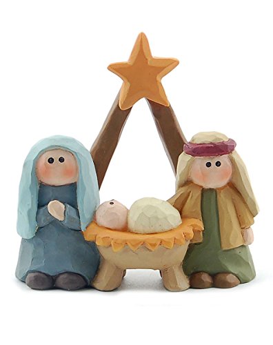 Blossom Bucket Holy Family with Star
