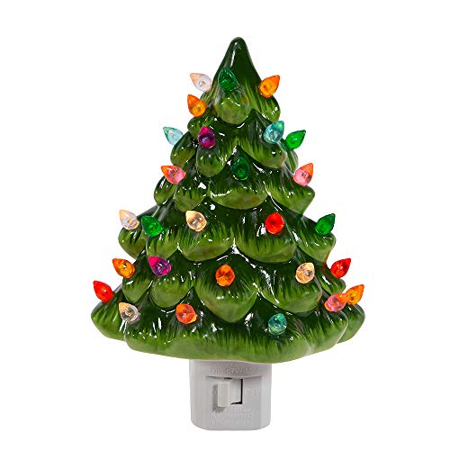 Kurt Adler Adler UL0482 Night Light, Green