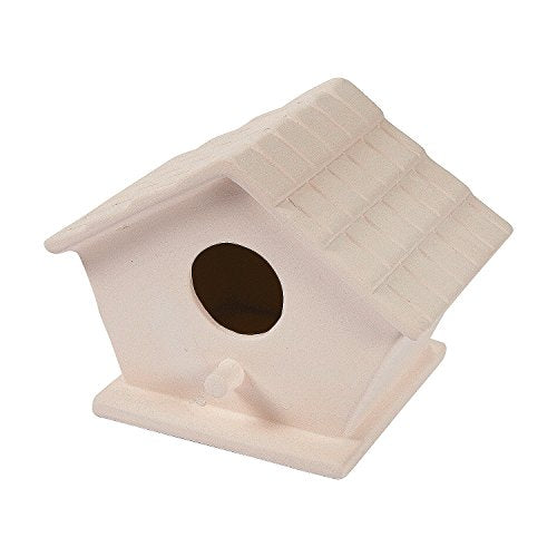 Fun Express Do It Yourself Ceramic Birdhouse - Crafts for Kids and Fun Home Activities