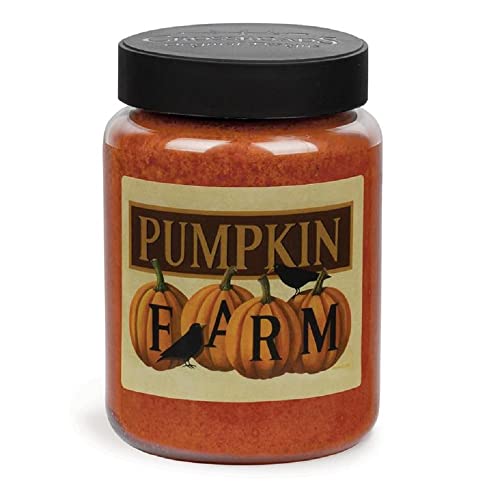 Crossroads MPD-DS498 Pumpkin Farm Maple Donut Jar Candle, 26 oz