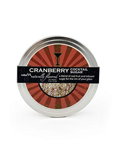 Rokz Cranberry Cocktail Sugar Rimmerz, 4 Ounce
