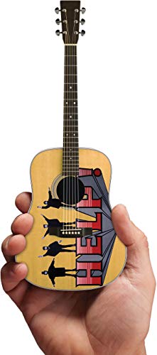 Axe Heaven Help Fab Four Tribute Mini Replica Guitar (FF-003)