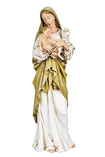 Roman 12 Inch Madonna and Child W/lamb Figurine By Josephs Studio 40735